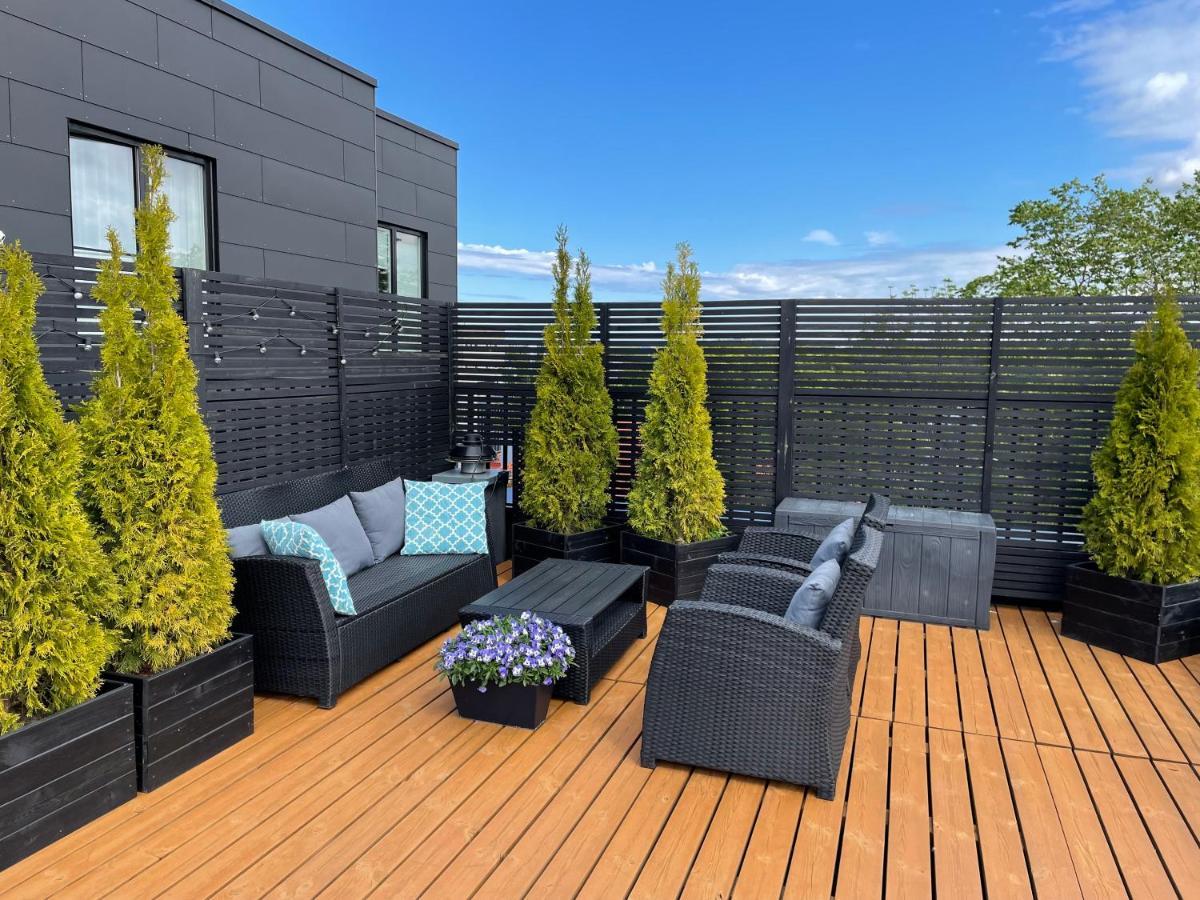 City Terrace Apartment Avangard - Large Private Roof Terrace Tallin Exterior foto