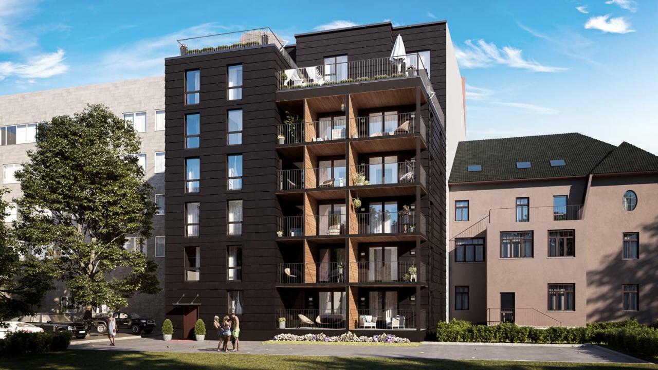 City Terrace Apartment Avangard - Large Private Roof Terrace Tallin Exterior foto